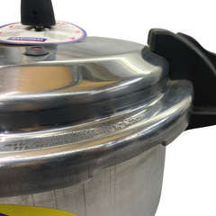 Panela de Pressão 12L Polida Fechamento Externo Nacional