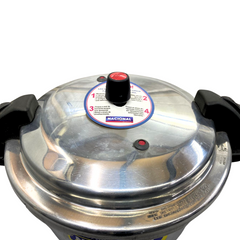 Panela de Pressão 24L Polida Com Fechamento Externo Nacional