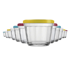 Pote de Vidro Americano 350ml Tampa Sortida Nadir