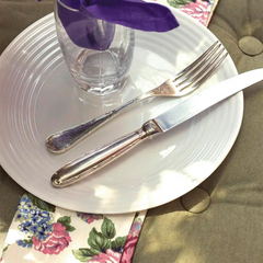 Prato Sobremesa Saturno Vidro Temperado - A Gourmet