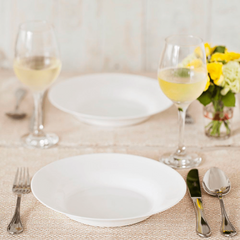 Prato Vidro Opalino Fundo Nadir