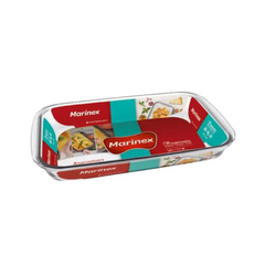 Assadeira Retangular 1,6L de Vidro Nadir