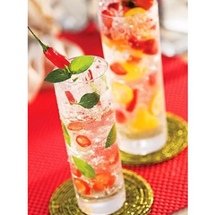 Copo Cylinder Tubo 320ml de Vidro Nadir