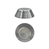 Pacote Com 12 Forminhas Para Empada Lisa de Aluminio - A Gourmet