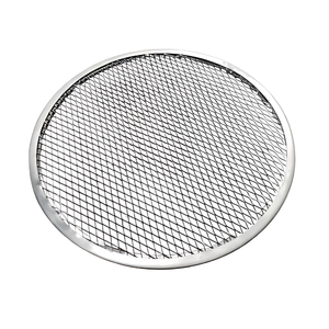 Tela Redonda Para Pizza 35cm de Aluminio - A Gourmet