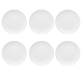 Kit 6 Prato Raso Coup White Oxford - A Gourmet