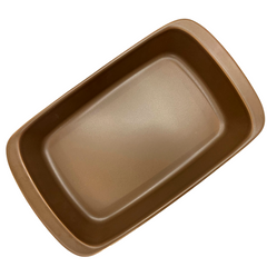 Travessa Refrataria Tango P Marrom 1,4L Oxford