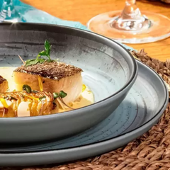 Prato Fundo 20cm Pacifico de Porcelana Oxford Oxford