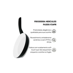 Frigideira Hércules 24cm Preta Hercules