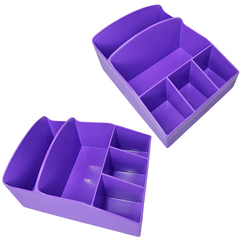 Porta Guardanapo Galheteiro Roxo Plastcom