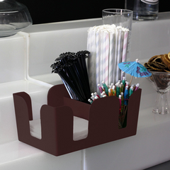 Organizador Bar Marrom de Polipropileno Plastcom