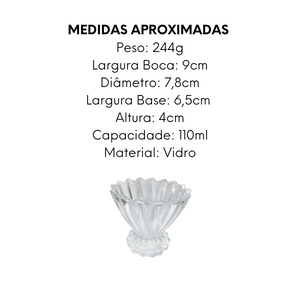 Mini Taça de Sobremesa Hulya 110ml - A Gourmet