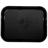 Bandeja Retangular Preta Polipropileno Plastcom
