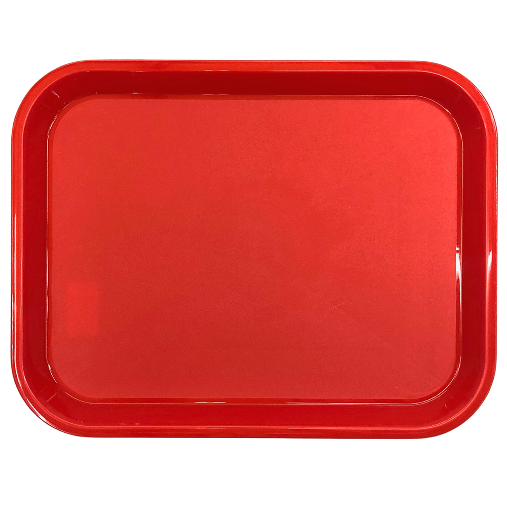 Bandeja Retangular Vermelha Plastcom
