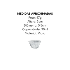 Mini Bowl Honey 30ml de Vidro - A Gourmet