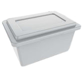 Caixa Organizadora Retangular Branca Plastcom