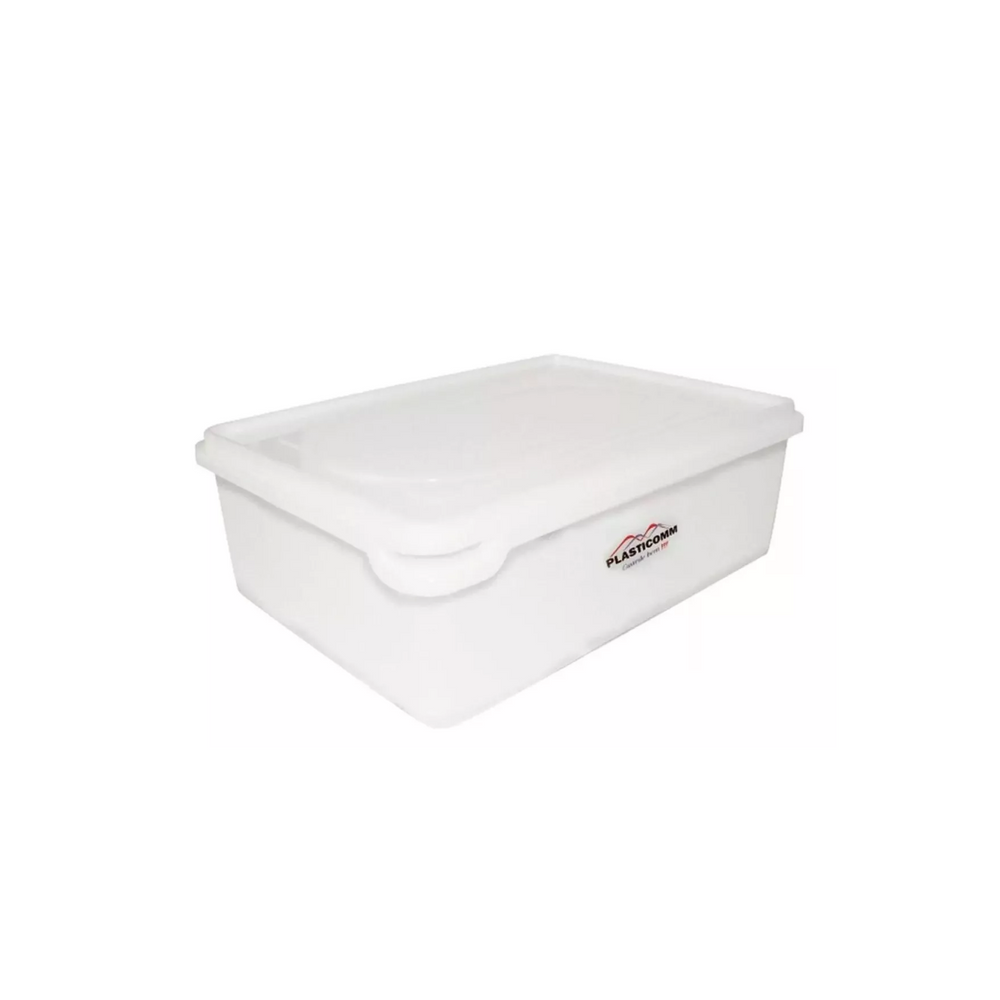 Caixa Organizador 10L Com Tampa Polietileno Plastcom