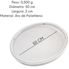 Peneira 50cm Aro Polietileno - A Gourmet