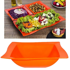 Tigela Saladeira Moove M Polipropileno Laranja VemPlast