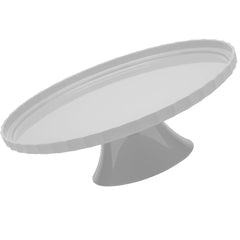 Prato de Festa Com pé de Polipropileno OU