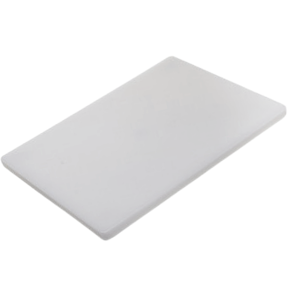 Placa de Corte Lisa Branca 50cm - A Gourmet