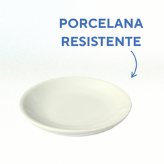 Pratinho Porcelana 11cm Pires - A Gourmet