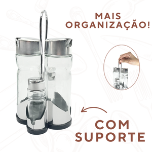 Galheteiro C/ Suporte - A Gourmet