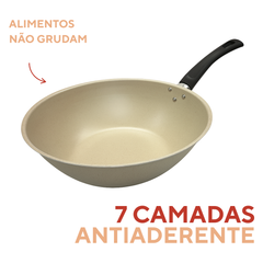 Frigideira Antiaderente 28cm Wok Eko