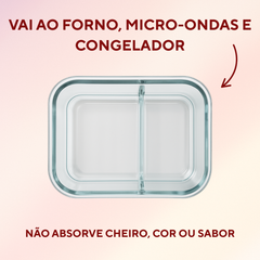 Pote de Vidro Hermético Tampa Vedação 1L - A Gourmet