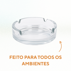 Cinzeiro Vidro 11cm - A Gourmet