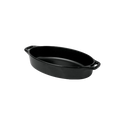 Mini Travessa Com alça Oval Melamina Black