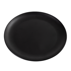 Prato redondo melamina black Gourmet Mix