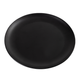 Prato redondo melamina black Gourmet Mix