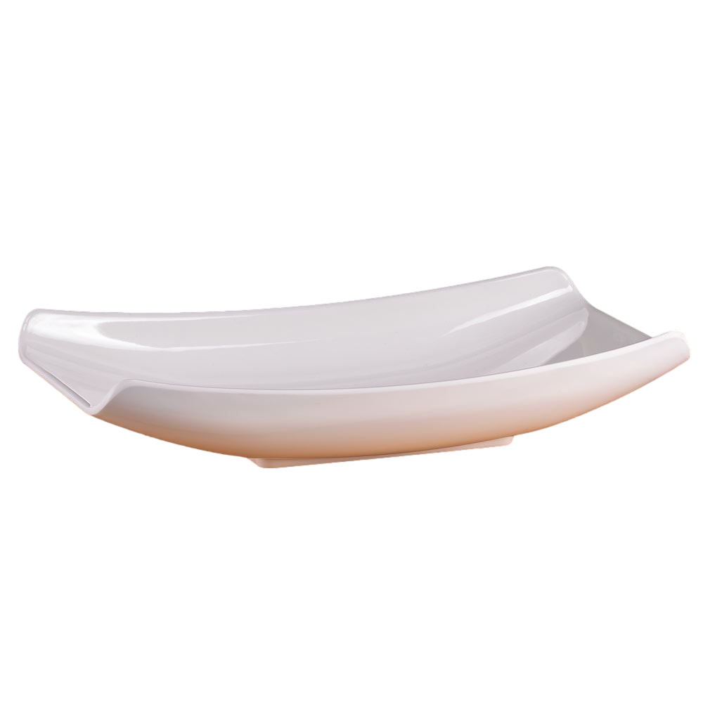 Travessa Curva de Melamina de 25cm Bestfer