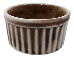 Ramekim em porcelana 200ml Marrom Antigo BelaVista