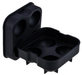 Forma de Gelo de Silicone Formato Esfera Preto Weck