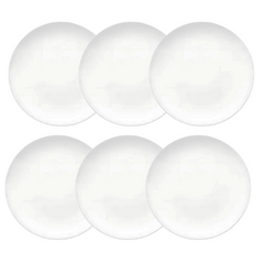 6 Prato S/Mesa Coup Bianco - A Gourmet