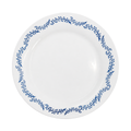 Prato Raso Menu Opaline Borda Azul