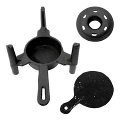 Fogareiro de Ferro Fundido Chapa Bifeteria RIG