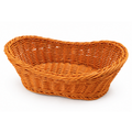 Cesto Oval Polyratan 29x19cm Pães