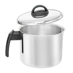 Canecão Fervedor Benissimo N16 Aluminio Polido Com Tampa e Ramos