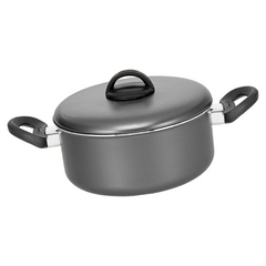 Panela Caçarola N24 Alumínio C/ Cabo Baquelite 4,5l Grafite Ramos