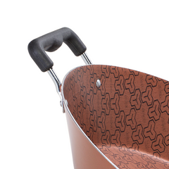 Paejeira La Belle N32 Antiaderente Cobre Preta 3,7L Ramos