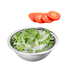 Tigela Bowl de Aço Inox 3L - A Gourmet