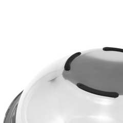 Tigela Bowl em Aço Inox 26cm Com Base - A Gourmet