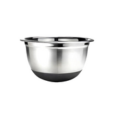 Tigela Bowl em Aço inox Com Base de Silicone 2L - A Gourmet