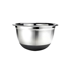 Tigela Bowl em Aço inox Com Base de Silicone 2L - A Gourmet