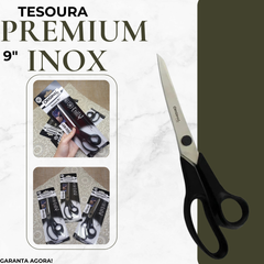 Tesoura 9° Premium Aço inox Original