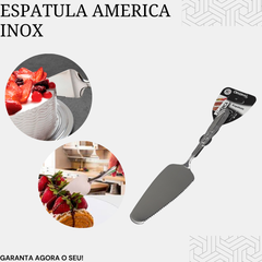 Espátula América M Aço inox - A Gourmet