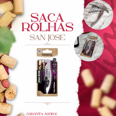 Saca Rolha 3 em 1 San Jose Aço Inox - A Gourmet